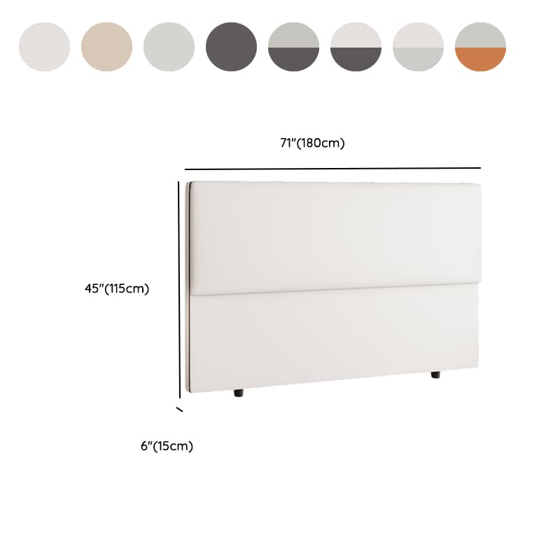 Modish King(76"W x 80"L)/Queen(60"W x 80"L)/Full(54"W x 75"L) Rectangular Panel in Sponge with Timber Frame and With Legs, Standard（36-55“） H - image 16