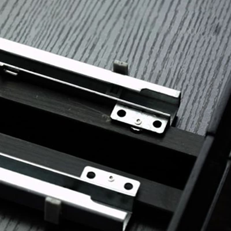 Contemporary Oblong Wood TV Stand Console with Storage Drawers - image 13