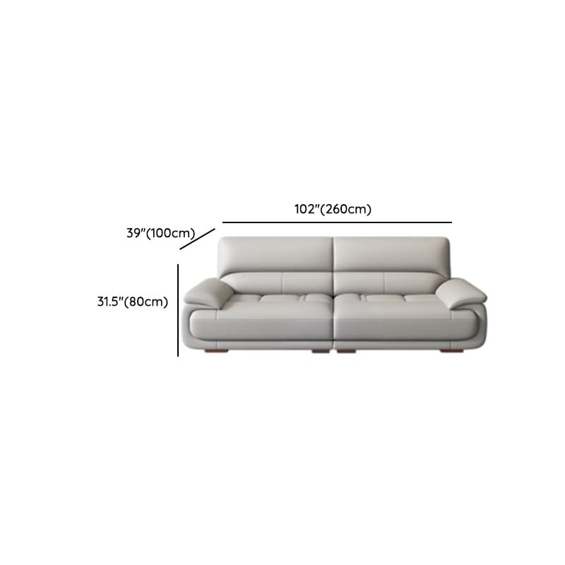 Straight/L-Shape Leather Sofa/Sofa Recliner with Horizontal/Right Hand Facing Orientation - image 14