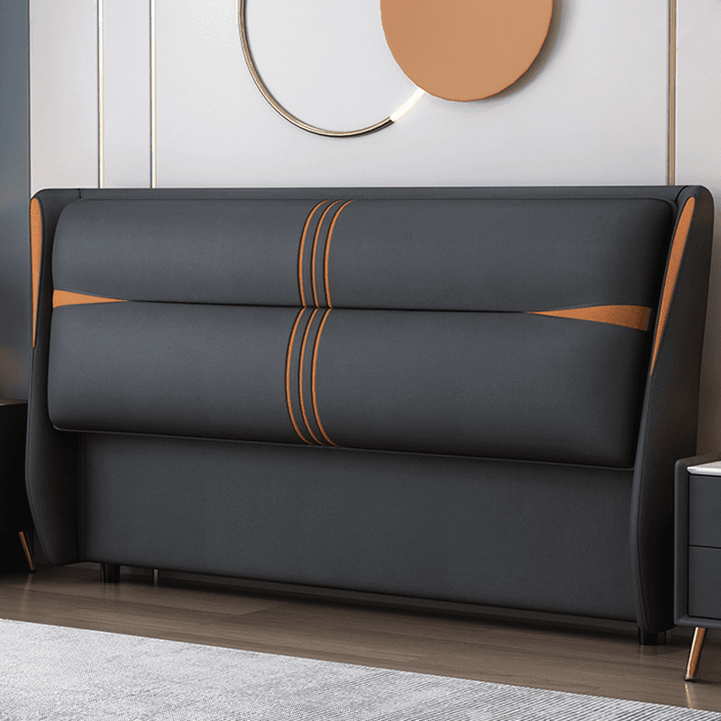 Simple Full(54"W x 75"L) Free-standing Standard Panel No Distressing With Legs in Wood/ Upholstery and Sponge