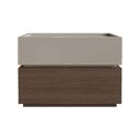 Color Khaki/Walnut