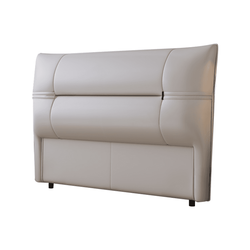 Simplistic Panel Headboard with No Distressing, Piled Tufted Rectangular Shape for King/Queen/Full Bed, Featuring Sponge Upholstery and Standard Height - image 9