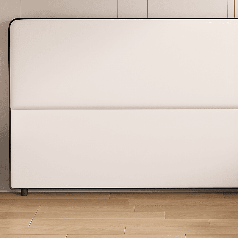Modern Simple Style Panel Headboard in Natural Wood with No Distressing, Rectangle Shape for California King/King/Queen Bed, Featuring Sponge Upholstery and Standard Height - image 6
