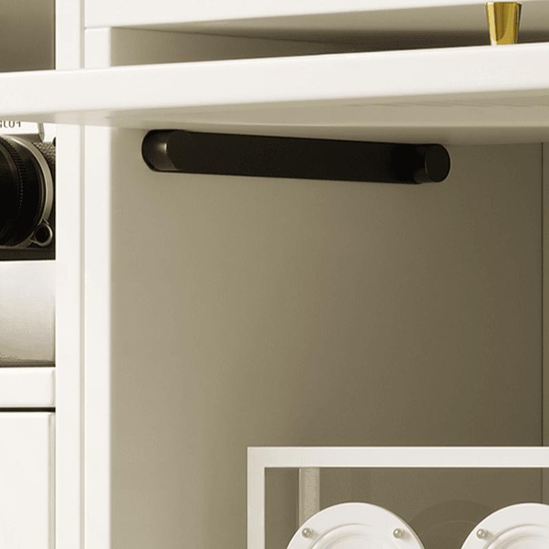 Casual Style Combo Dresser with Shelves for Sleeping Quarters - image 4