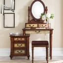 Color Walnut/Beige