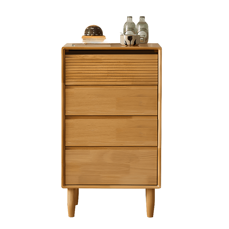 Minimalist Cube Double Dresser in Natural Wood - image 27