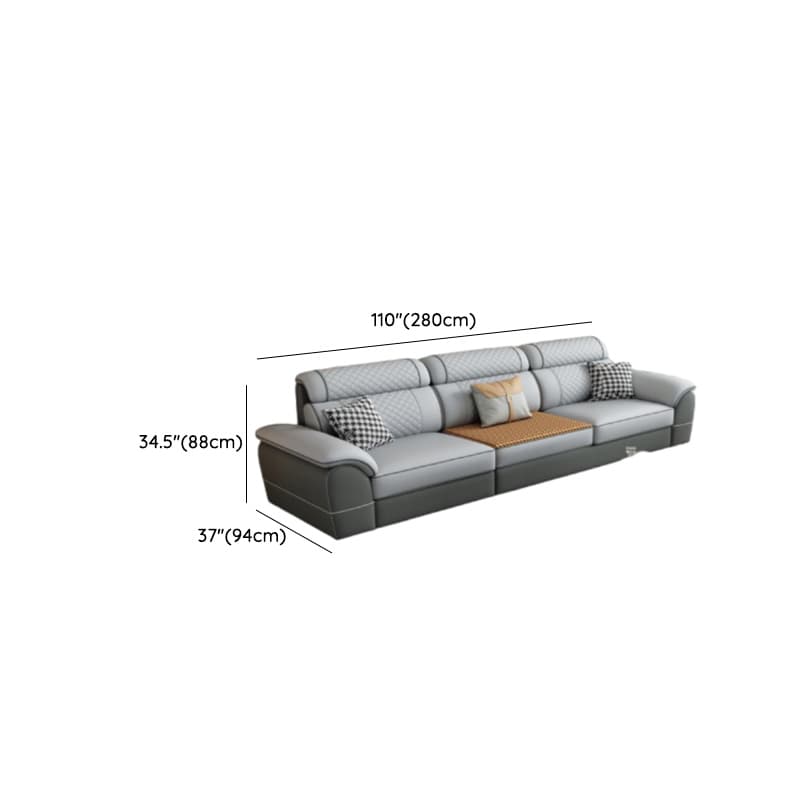 4 Pc L-Shape/Straight Left Hand Facing/Horizontal Sofa Recliner/Sofa Couch for 5 Person - image 18