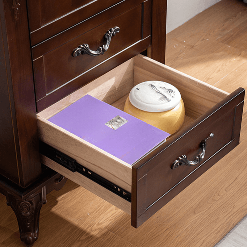 Victorian Style Detached Decorative Cabinet for Sitting Room, Rainproof with 4-6 Drawers and Cabriole Leg - image 11