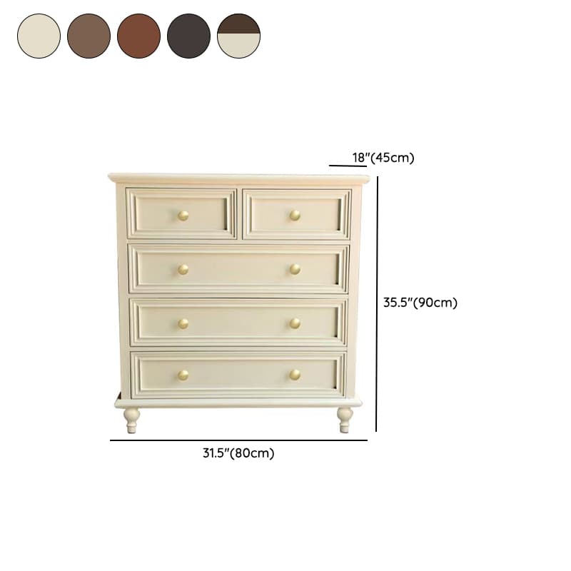 Simplistic Solid+Composite Wood Wardrobe Combo/Lingerie Chest with 7/9/6 Drawers in Horizontal/Vertical Orientation - image 13
