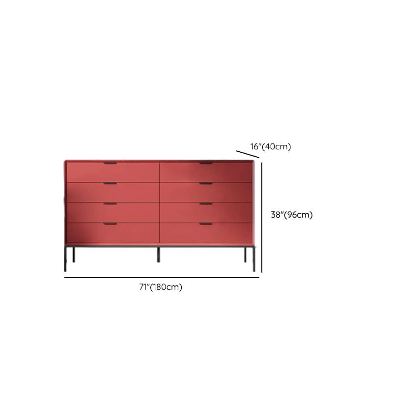 Modern Solid+Engineered Wood 5 Tiers/3 Tiers/4 Tiers Double Dresser/Semainier/Bachelor Chest - image 40