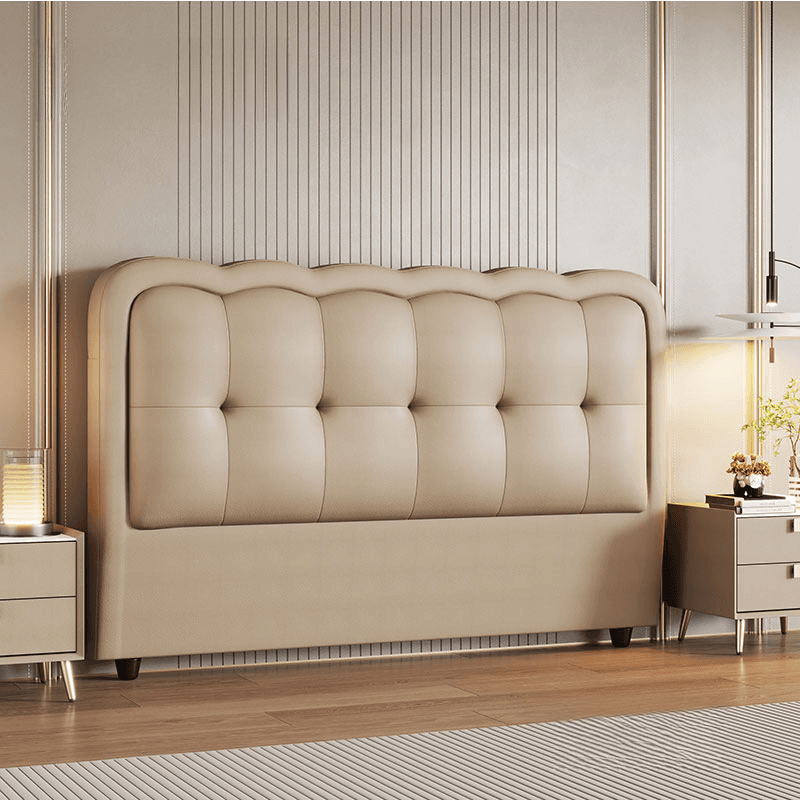 Trendy Queen(60"W x 80"L)/Full(54"W x 75"L) Standard（36-55“） Rectangular Stitch-tufted No Distressing Panel with Sponge Cushion - image 6