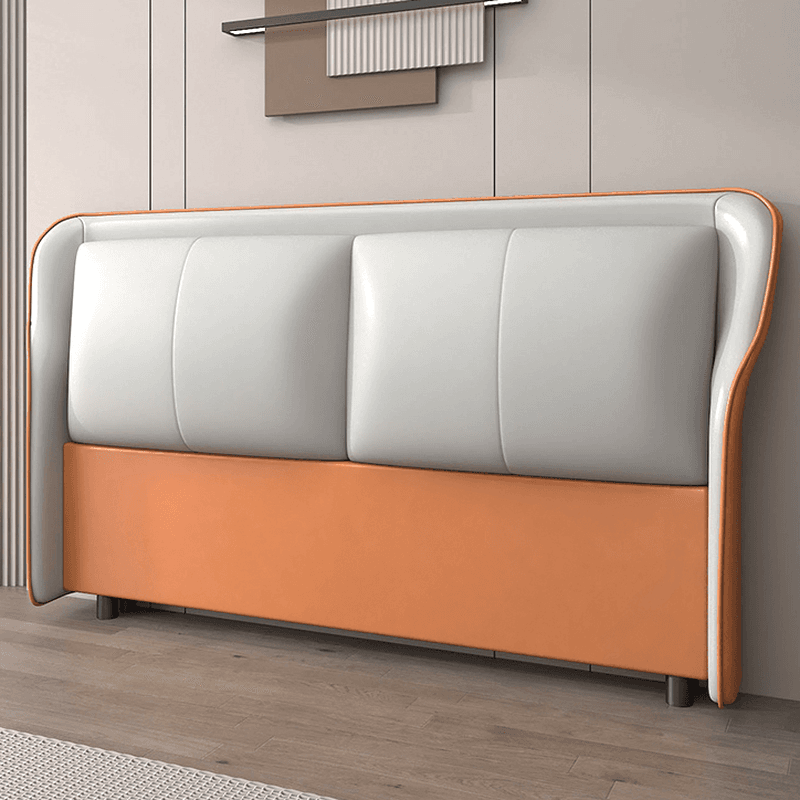 Simplistic Wingback Headboard in Rectangular Shape for Twin XL/Full/Queen Bed, Crafted from Lumber with No Distressing, Featuring Sponge Upholstery and Standard Height - image 6