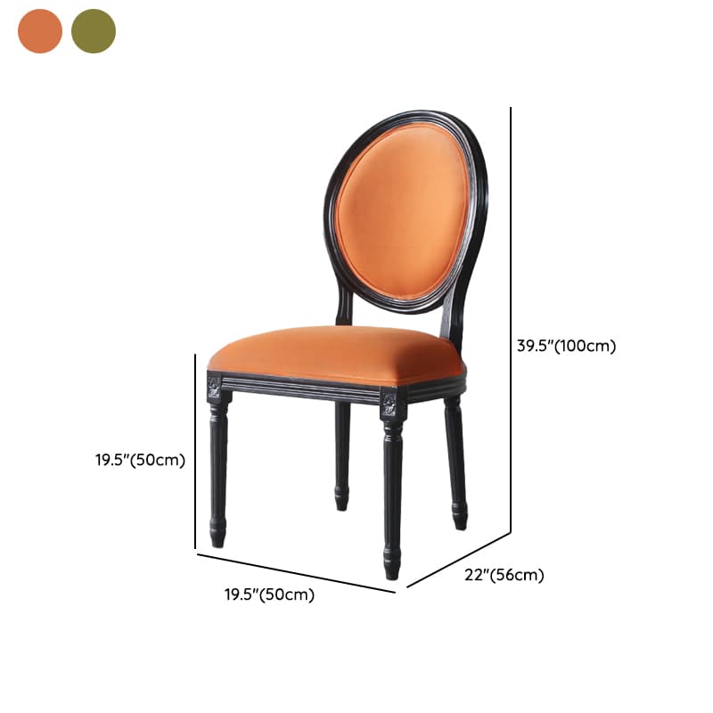 Victorian Style Side Chair with King Louis Back and Bordered Frame, Balanced Stability - image 23
