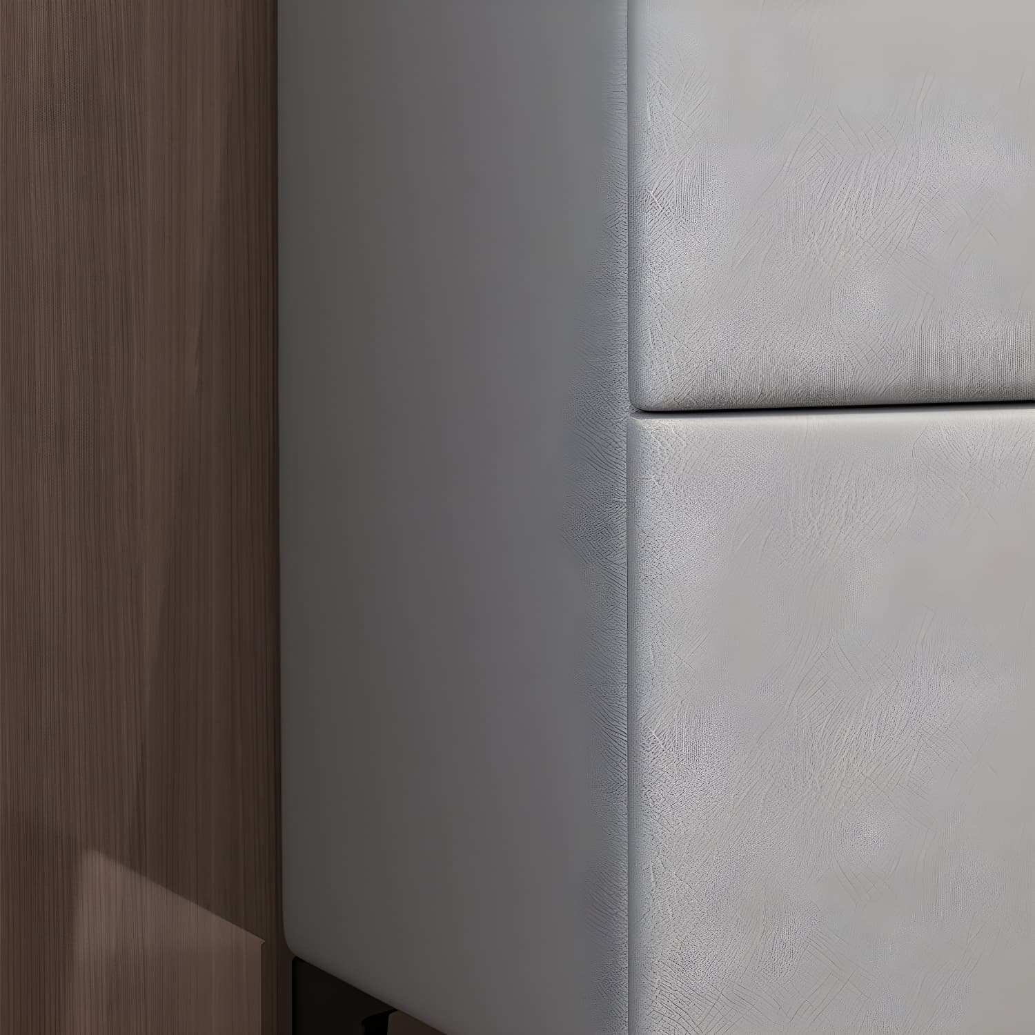 Modern Night Table Solid Wood Accent Table Nightstand with 2 Drawers - image 10