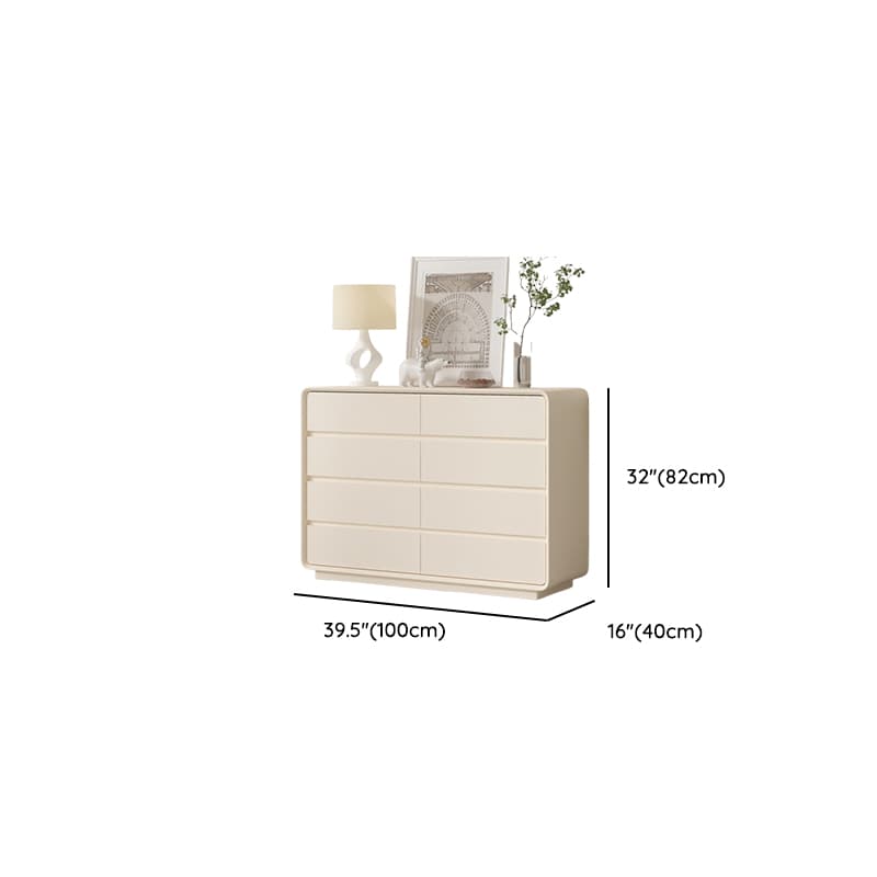 Chalk Casual Particle Board Wood Bachelor Chest/Console Dresser/Semainier with 5 Drawers/3 Drawers/4 Drawers Vertical/Horizontal - image 10