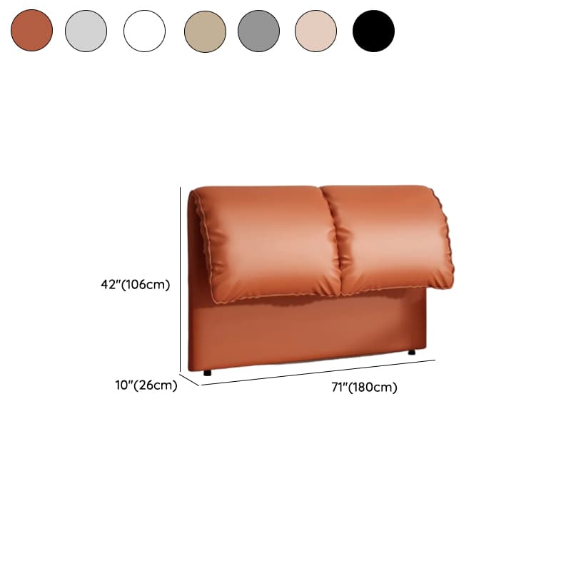 Modern Simple Style Panel Headboard in Natural Wood with No Distressing, Rectangle Shape for King/Queen/Full Bed, Featuring Sponge Upholstery and Standard Height - image 16
