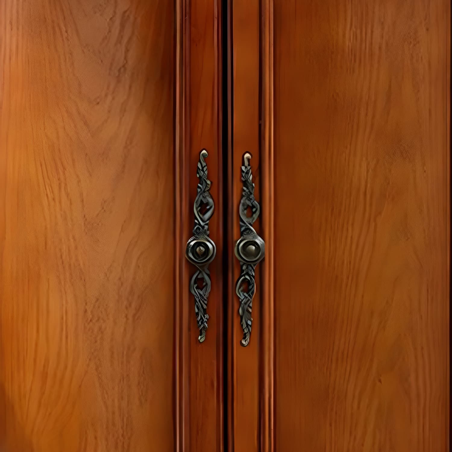 38.58"/47.24" Tall Brown Corner Cabinet , Wooden Storage Cabinet - image 7