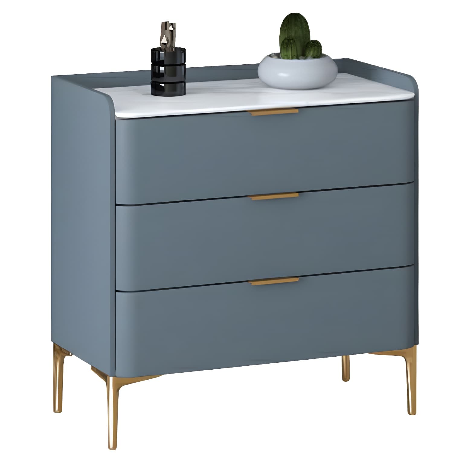 Modern Pine Wood Dresser with Drawers and Soft Close Glides in Narrow Design - image 13