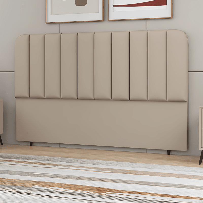 Simplistic Style Panel Headboard in Natural Wood with No Distressing, Rectangular Shape for Queen/Full/Twin XL Bed, Featuring Sponge Upholstery and Standard Height - image 8