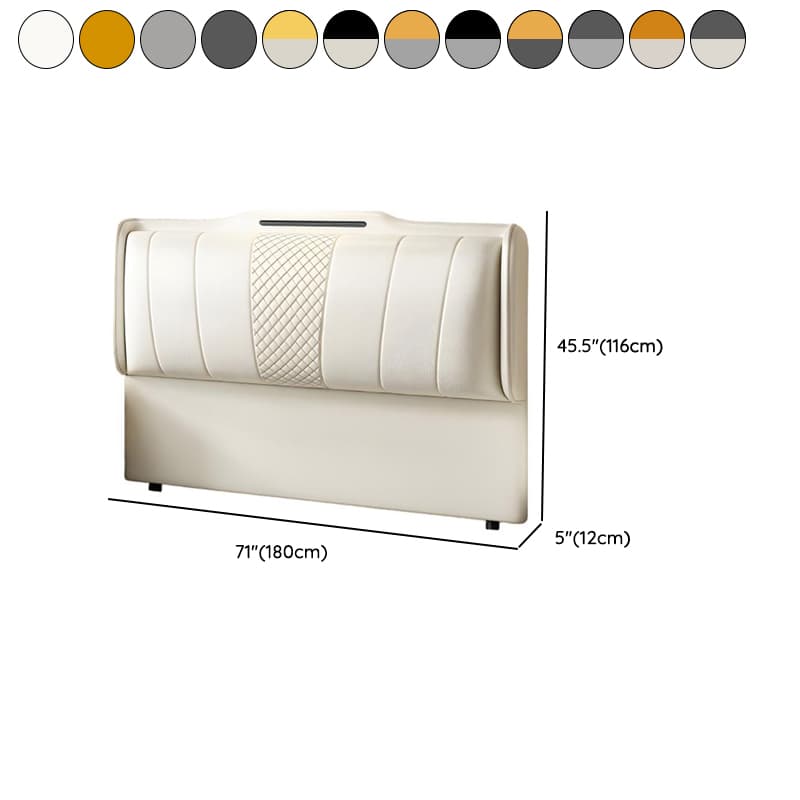 Simplistic Wingback Headboard with Camelback Shape for Queen Bed, Standard Height, Sponge Upholstery, No Distressing, Lumber Frame - image 14