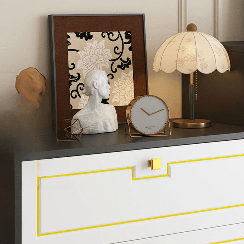 Casual Steel Bachelor Chest/Console Dresser/Semainier with 6 Drawers/5 Drawers/4 Drawers in Vertical/Horizontal Orientation - image 5