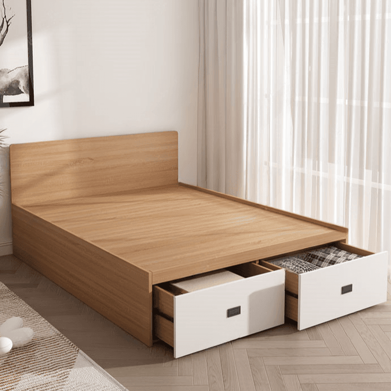Natural Color Solid Color Storage Included for Bedroom - image 4