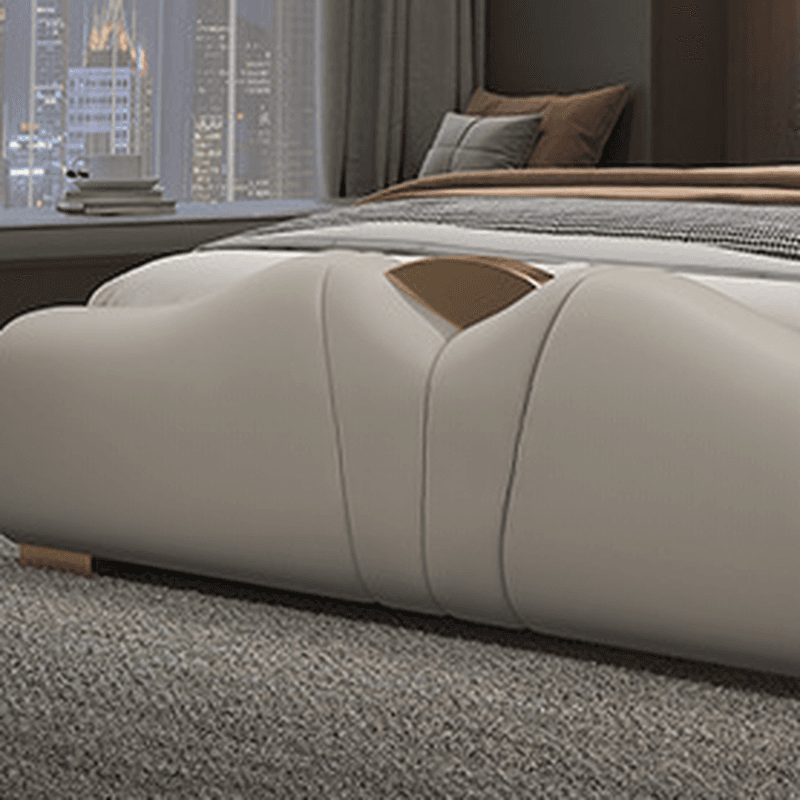 Grey Solid Color Storage Bed with 3 Storage Boxes, Pine Wood Frame for Living Room - image 6