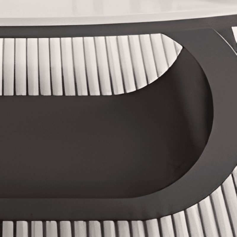 Oblong Board Game Coffee Table with Repository and 1 Shelf - image 8