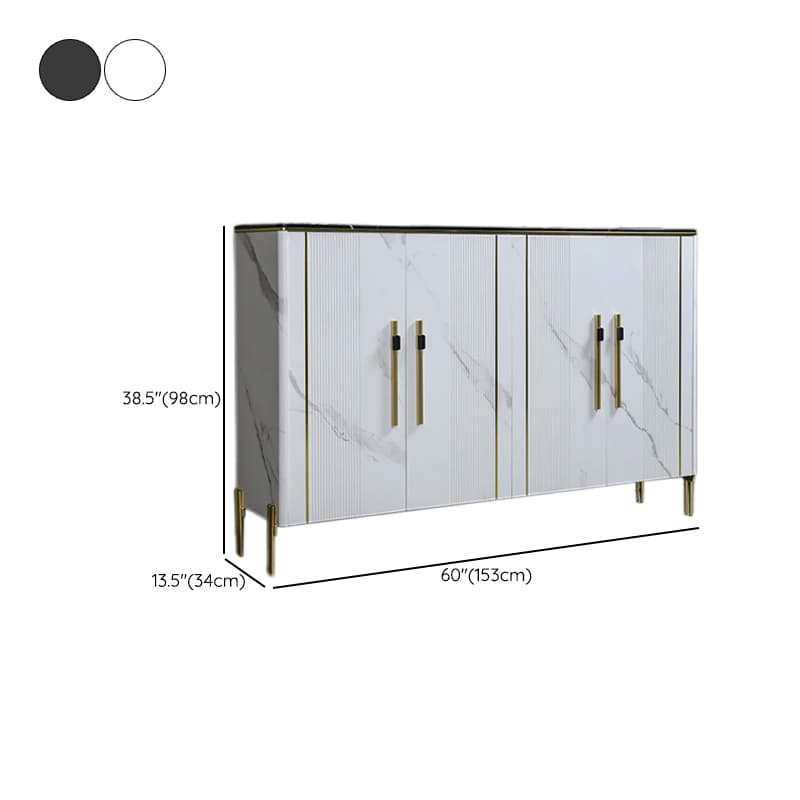 Luxurious Unattached Accent Cabinet with Moisture-proof Reclaimed Wood - image 17
