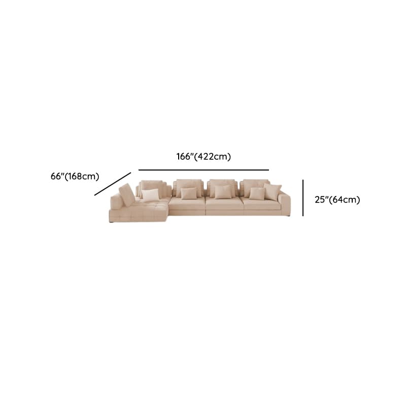 L-Shape Corner Sectional for 5 Person with Button-tufted Detail - image 15
