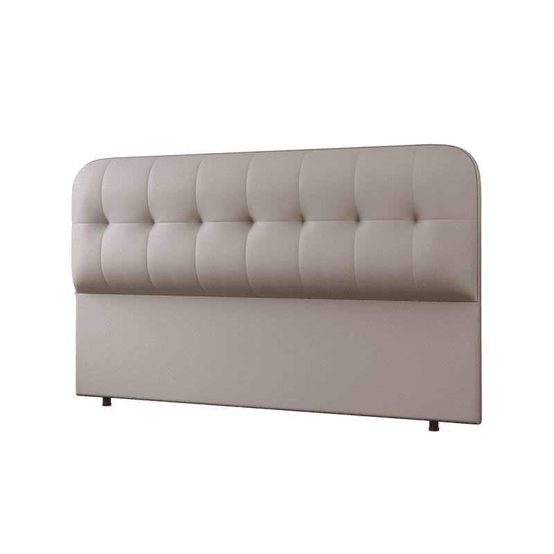 Simplistic Style Panel Headboard with No Distressing, Piled Tufted Rectangular Shape for Queen/Full/Twin XL Bed, Sponge Upholstery, Standard Height - image 6