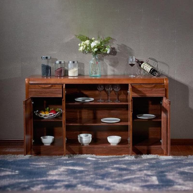 Vintage Style Wood Buffet Sideboard with Cabinets and Drawers - image 15