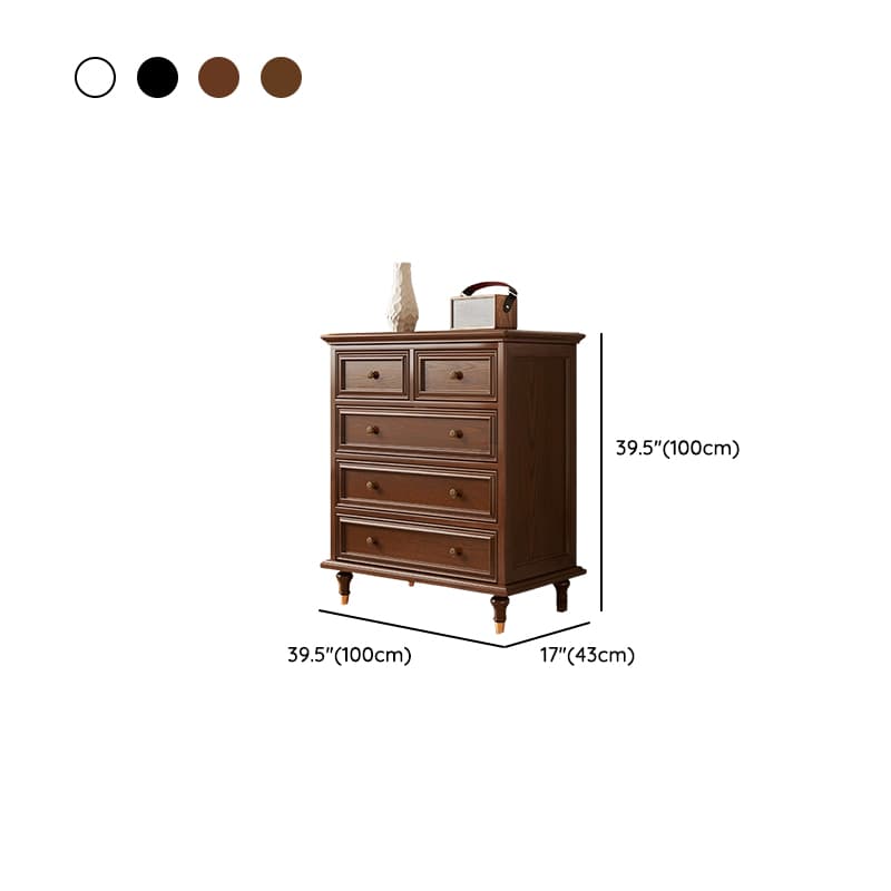 Trendy Raw Wood Console Dresser with 8/10/5 Drawers in Horizontal/Vertical Orientation - image 12