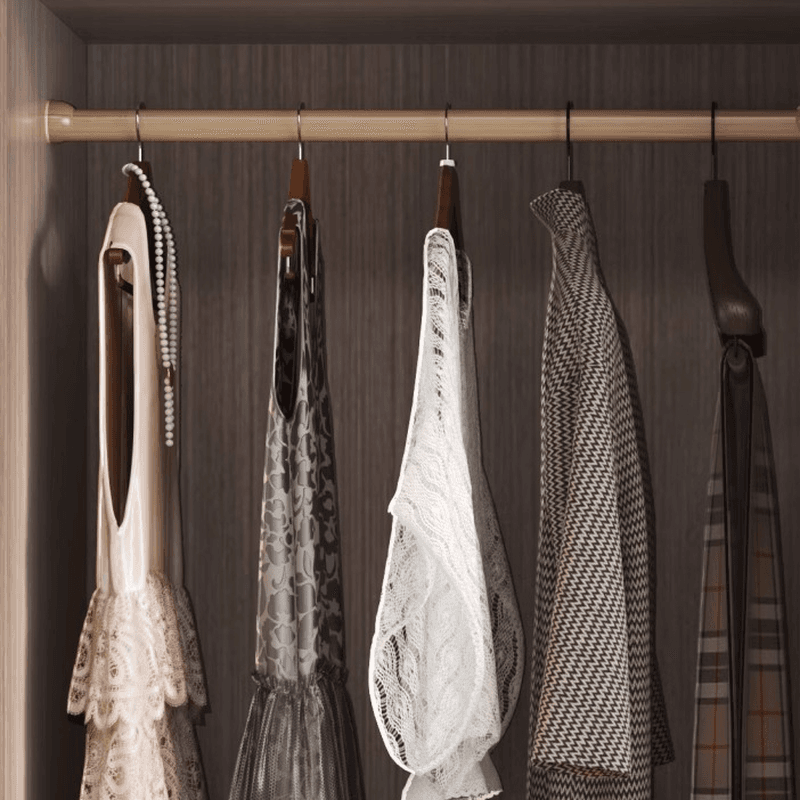 White Modish Manufactured Wood Independent Armoire Cabinet with Soft Close Drawer, Soft Close Door, and Interior Shelves - image 5