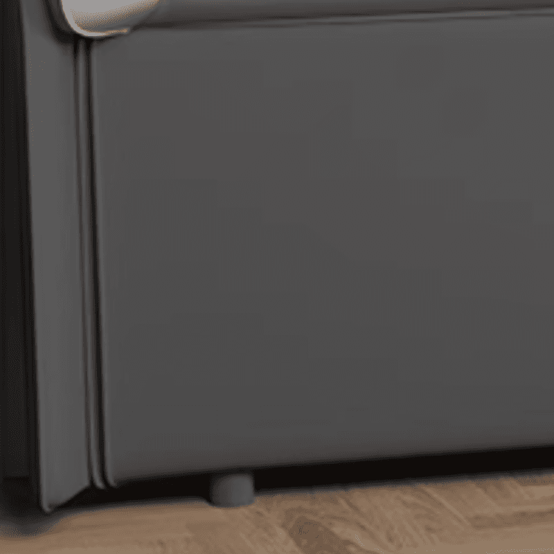 Modish Style Panel Headboard in Timber with No Distressing and Rectangle Shape for Twin XL/Full/Queen Bed, Featuring Sponge Upholstery Fill, Standard Height - image 9