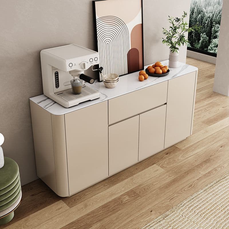 Standard/Wide Stone 3 Drawers/1 Drawer Hutch 1 Shelf 4 Doors/3 Doors/2 Doors Microwave Shelf Cabinet - image 6