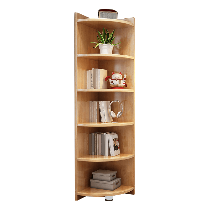 Casual Accent Chest Rubberwood White/Auburn/Gray Corner with 6 Exterior Shelves/4 Exterior Shelves/5 Exterior Shelves - image 9