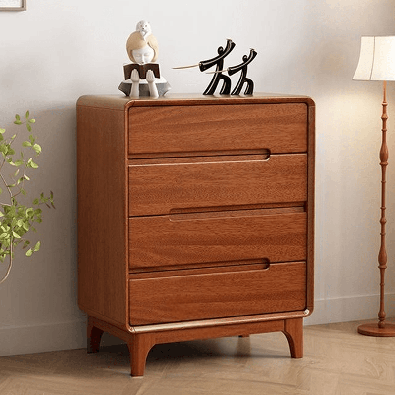 Trendy Walnut Wood Lingerie Chest/Double Dresser/Bachelor Chest with 5/4/6 Drawers in Vertical/Horizontal Orientation - image 4