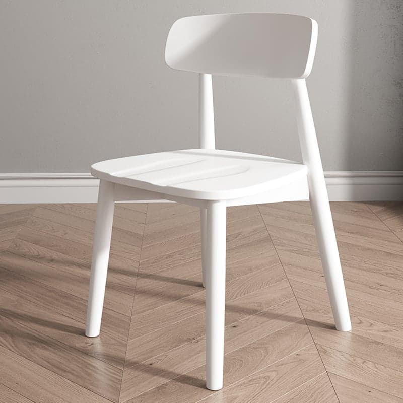 For Restaurant Light-Toned Wood Framed Armless Chair - image 10