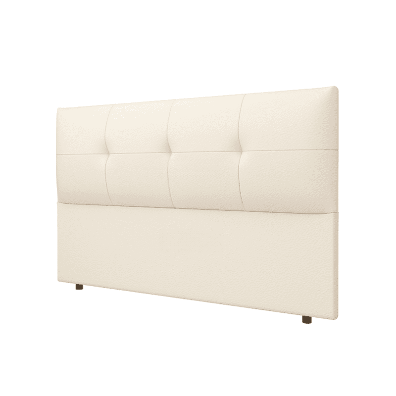 Simplistic Panel Headboard with No Distressing, Piled Tufted Design, Rectangular Shape for Queen/Full/Twin XL Bed, Featuring Sponge Upholstery and Standard Height