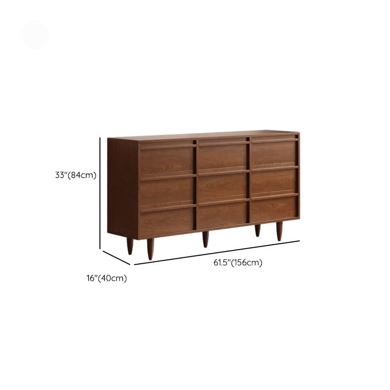 Cocoa Trendy Composite Wood Double Dresser/Lingerie Chest/Bachelor Chest with 5 Drawers/9 Drawers/6 Drawers in Vertical/Horizontal Orientation - image 15