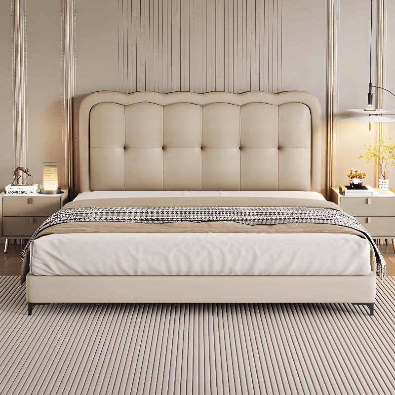 Trendy Queen(60"W x 80"L)/Full(54"W x 75"L) Standard（36-55“） Rectangular Stitch-tufted No Distressing Panel with Sponge Cushion - image 11
