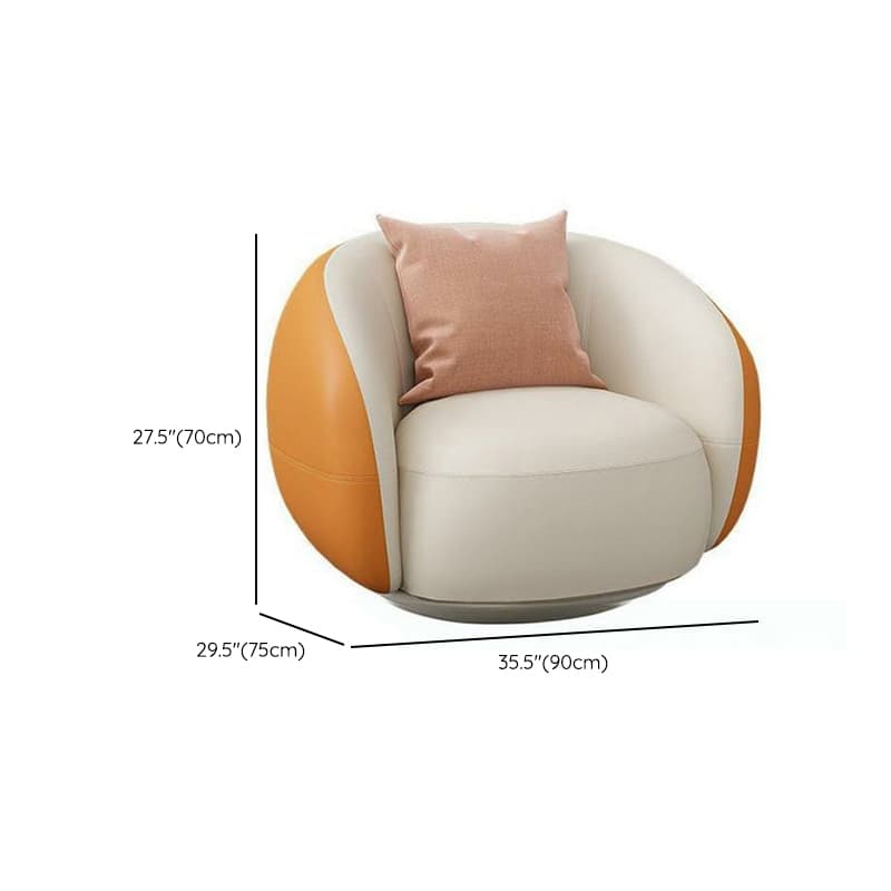 Modern Beige Standard Size Tech Cloth Wood Sectionals Sofa Without Storage or USB Port - image 12