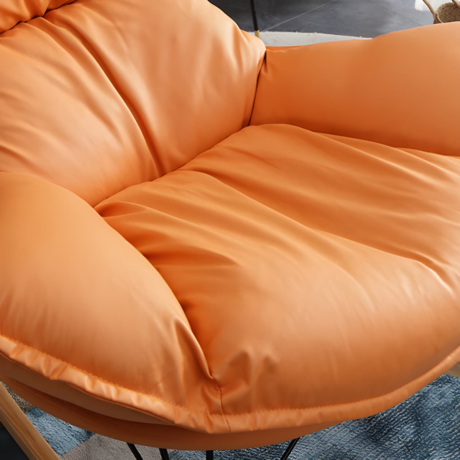 Modern Leisure Chaise Rocking Chair Lounge Upholstered Chaise for Living Room - image 12