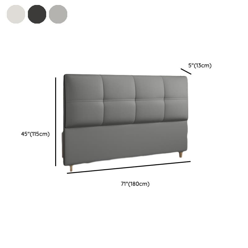 Contemporary Wood Rectangle Sponge Twin(38"W x 75"L)/Full(54"W x 75"L) With Legs, Standard（36-55“） - image 21