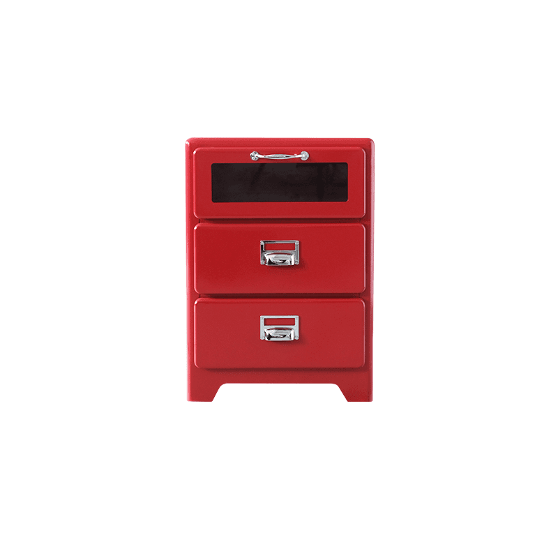 Contemporary Metal Bachelor Chest/Double Dresser with 5/6/3 Drawers in Vertical/Horizontal Orientation - image 8
