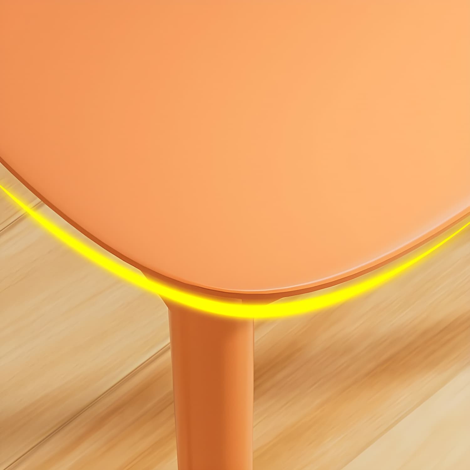 Nordic Backrest Stackable Chair with Acrylic Legs for Dining Room - image 20