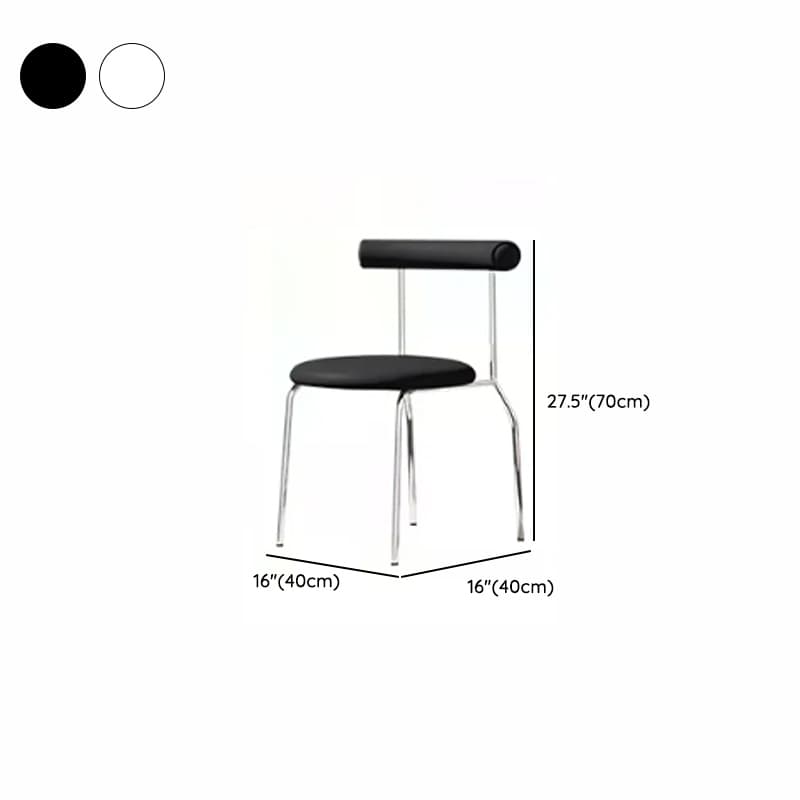 Minimalist Dining Table Set with White Slate Top and Two-sided Pedestal Base, Featuring a Fixed Table - image 34