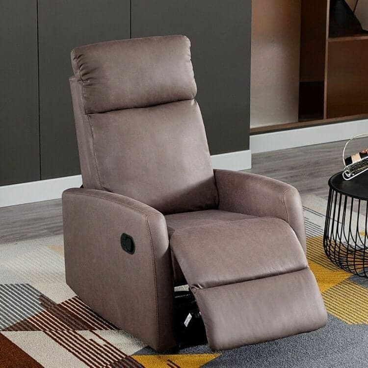 Ergonomic Rotatable Stationary Living Room Rocking Chair with Back - image 4