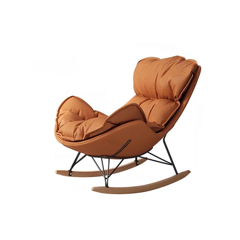 Elegant and Comfortable Upholstered Rocking Chair - Modern Design for Stylish Indoor Spaces - image 12